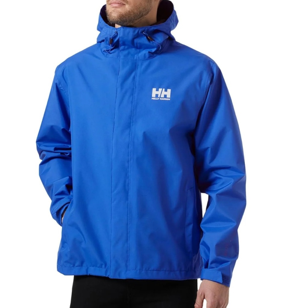 Helly Hansen Seven J Vibrant Blue Windbreaker jacket